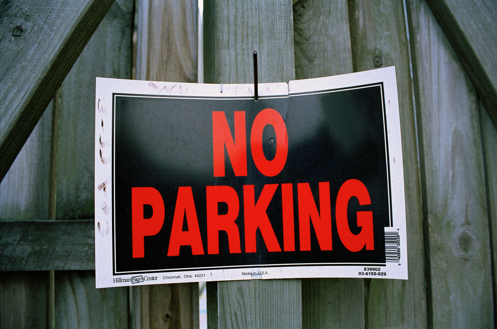 no parking sign