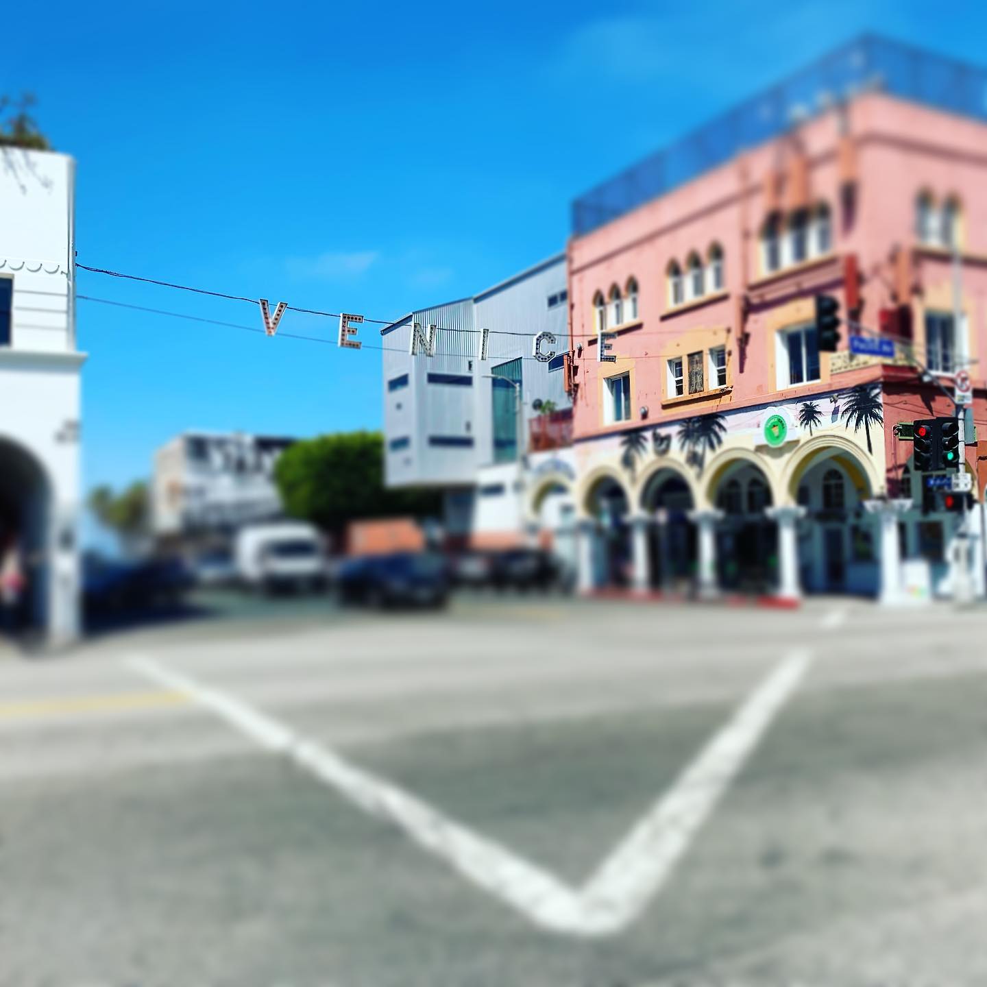 venice beach sign